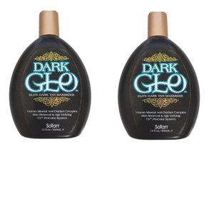 2 - Dark Glo SoTan Elite dark tan maximizer Black Bronzer Age Defying 12 oz each